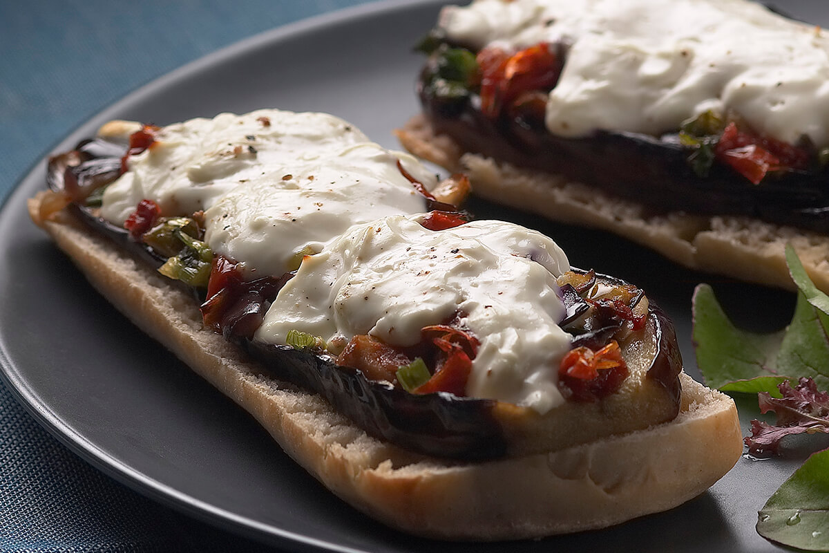 Mediterranean Panini with Goats Cheese - Onken Onken