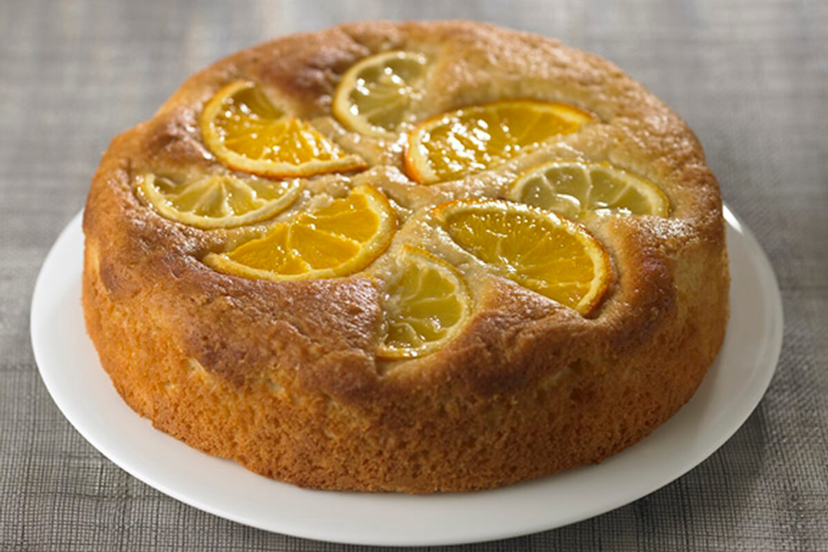 Orange and Lemon Cake - Onken Onken