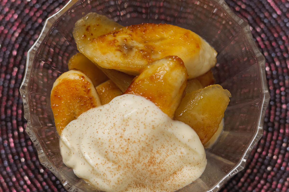 Baked bananas - Onken Onken