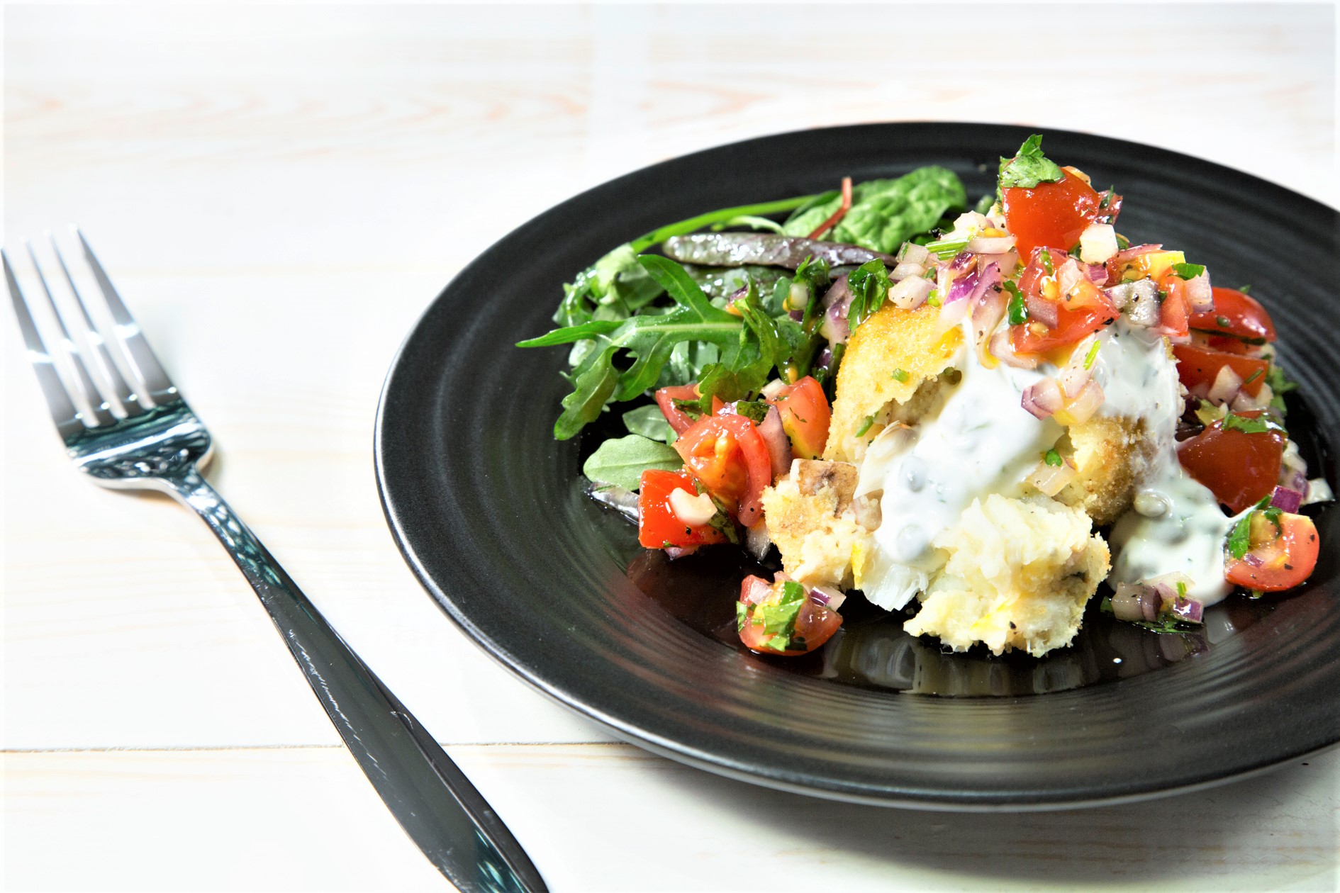 smoked-haddock-fish-cakes-with-caper-dressing-onken-onken