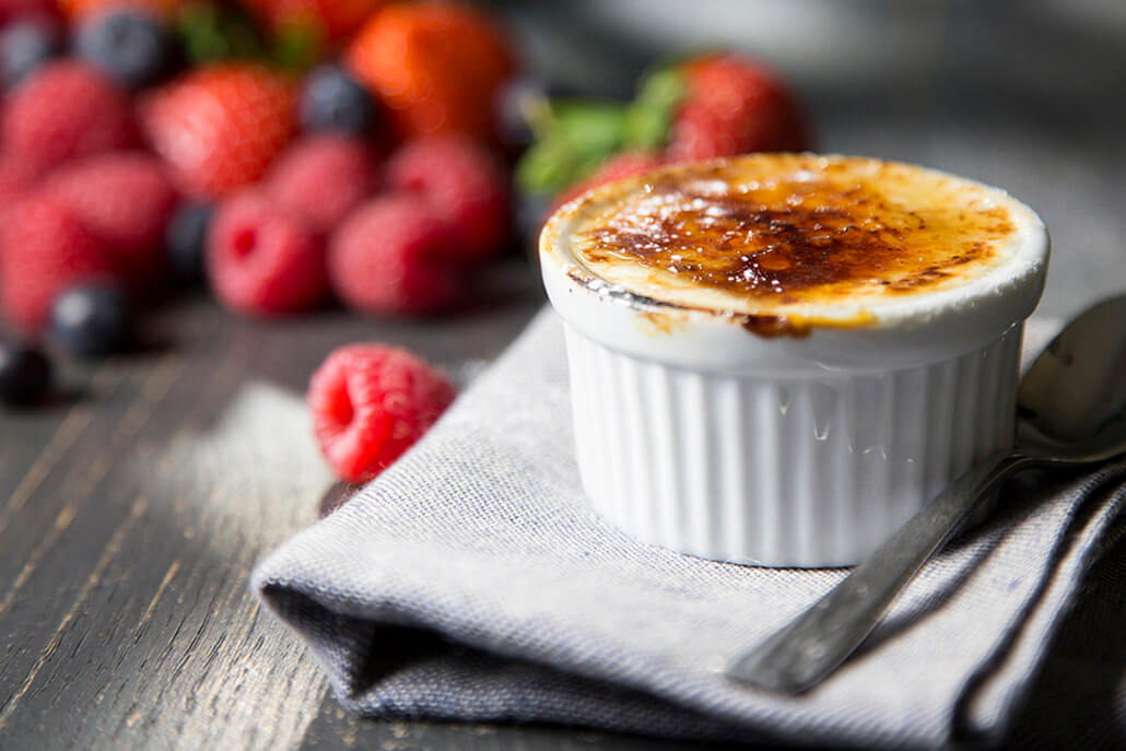 Deliciously Light & Fruity Brûlée - Onken Onken