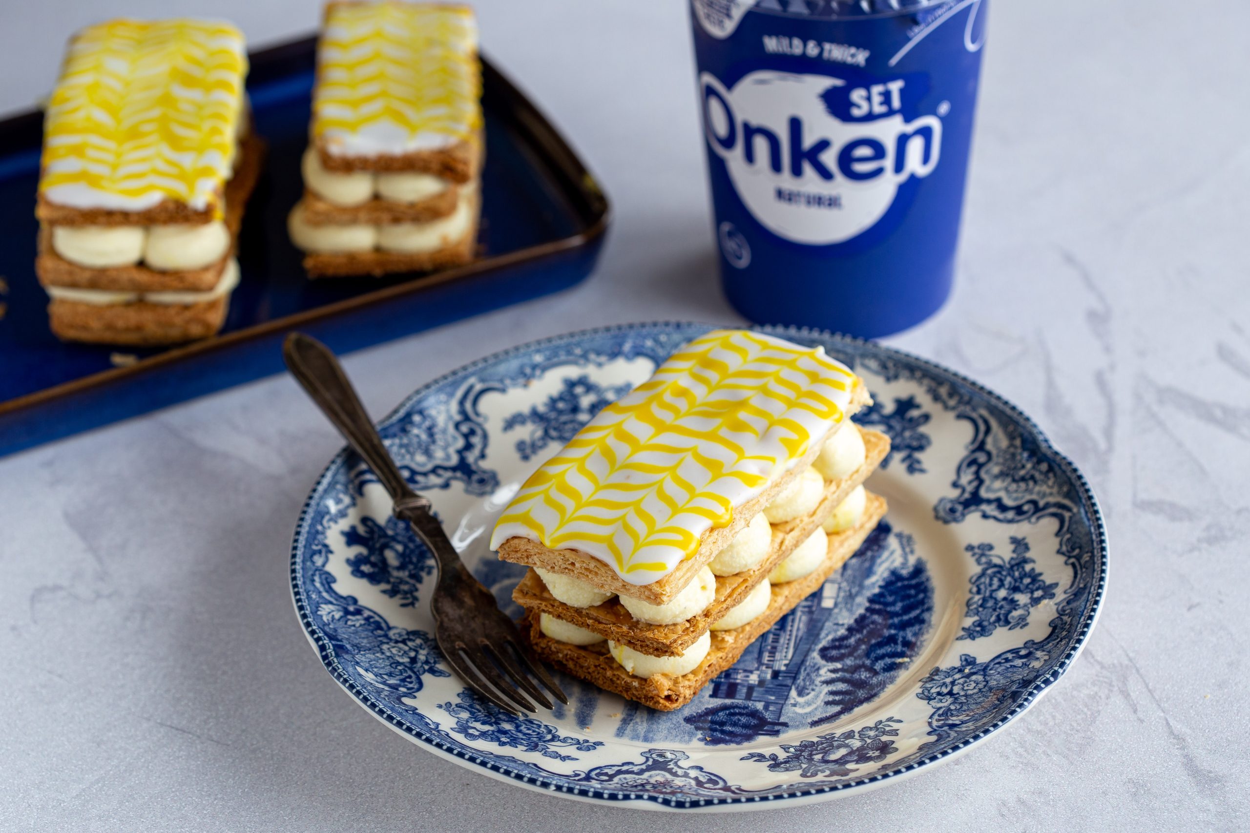 White Chocolate Mille Feuille - Onken Onken