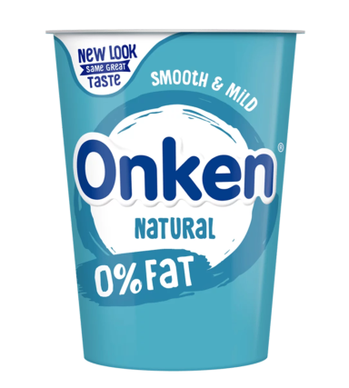 Onken Yogurt Raspberry Greek Style Natural Set Yogurt - Onken Onken